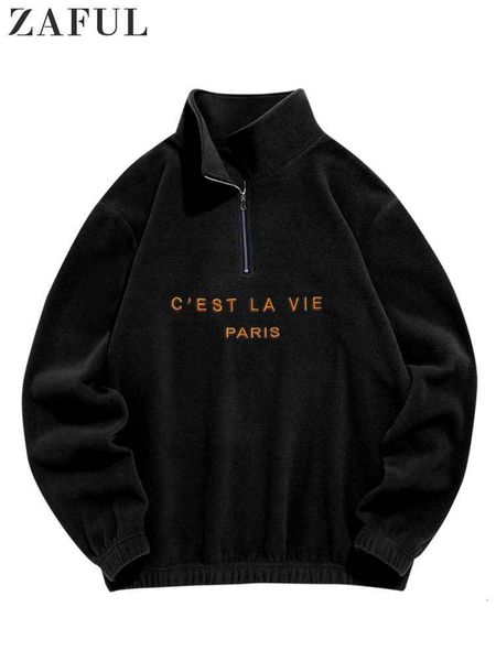 men s hoodies sweatshirts hoodie for men fuzzy polar fleece sweatshirt letter embroidered turtleneck streetwear pullover winter zipper sweat, Black
men s hoodies sweatshirts hoodie for men fuzzy polar fleece sweatshirt letter embroidered turtleneck streetwear pullover winter zipper sweat, Black