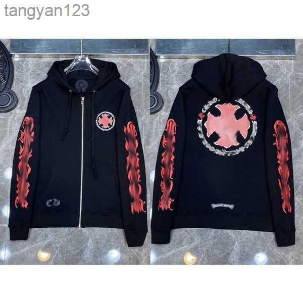 luxury fashion men's sweatshirts designer classic hoodies ch zipper hooded sweater casual men women cross pullover sanskrit hoodie coat, Black
luxury fashion men's sweatshirts designer classic hoodies ch zipper hooded sweater casual men women cross pullover sanskrit hoodie coat, Black