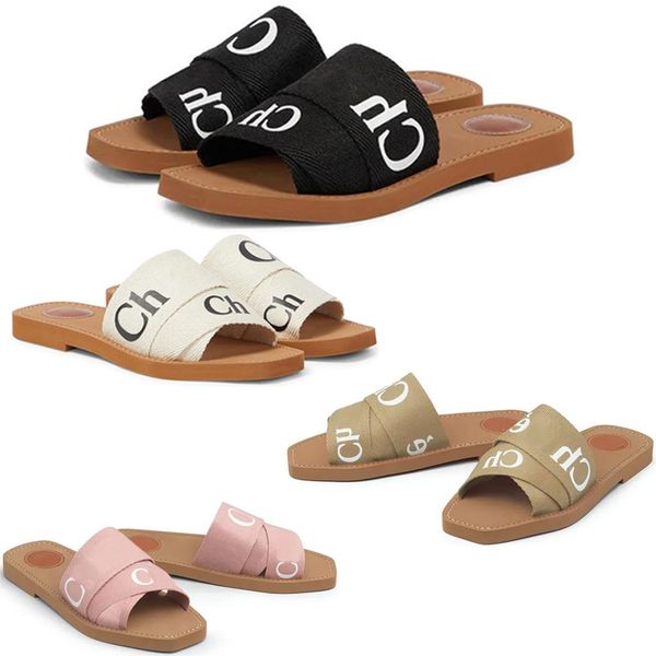 2023 slippers designers women men woody mules flat sandals slides sliders canvas white black pink for womans fashion outdoor beach sandal sl
2023 slippers designers women men woody mules flat sandals slides sliders canvas white black pink for womans fashion outdoor beach sandal sl