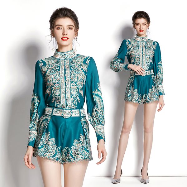 summer short pants women outfits designer green two piece sets 2023 print shirt and shorts party vacation outfit sweet long sleeve office la, White
summer short pants women outfits designer green two piece sets 2023 print shirt and shorts party vacation outfit sweet long sleeve office la, White