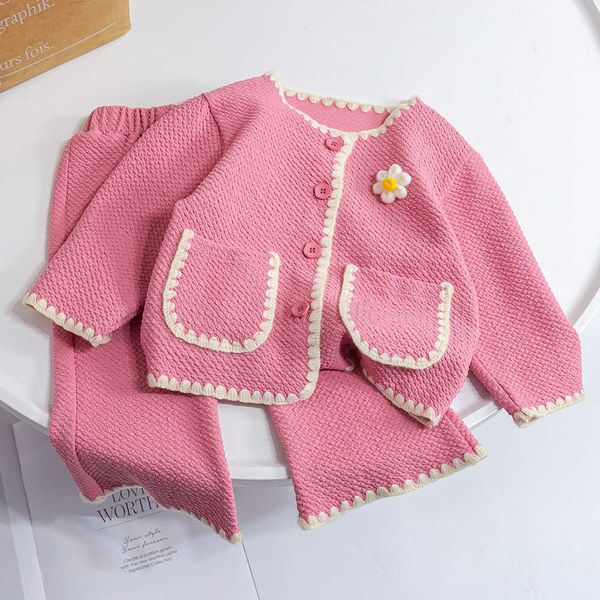 fashion children clothes sets 2023 spring autumn korean girls single-breasted floral coatswithpants 2pcs kids clothing suit 1-6y p230331, White
fashion children clothes sets 2023 spring autumn korean girls single-breasted floral coatswithpants 2pcs kids clothing suit 1-6y p230331, White