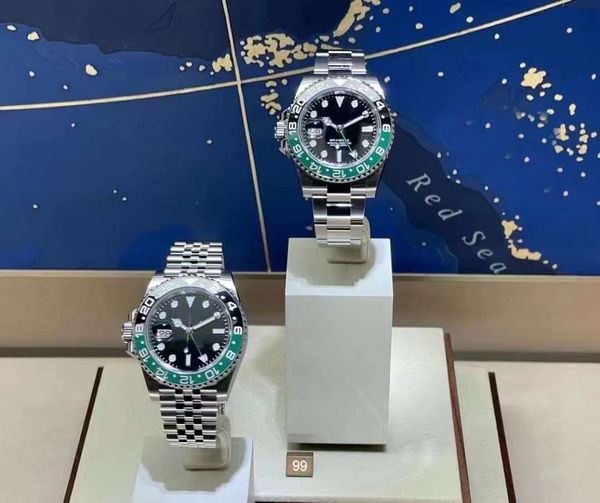a brand new mens gmt watch 41mm green black ceramic sprite circle mechanical cal 3186 automatic sapphire men b p wristwatch with box, Slivery;golden
a brand new mens gmt watch 41mm green black ceramic sprite circle mechanical cal 3186 automatic sapphire men b p wristwatch with box, Slivery;golden