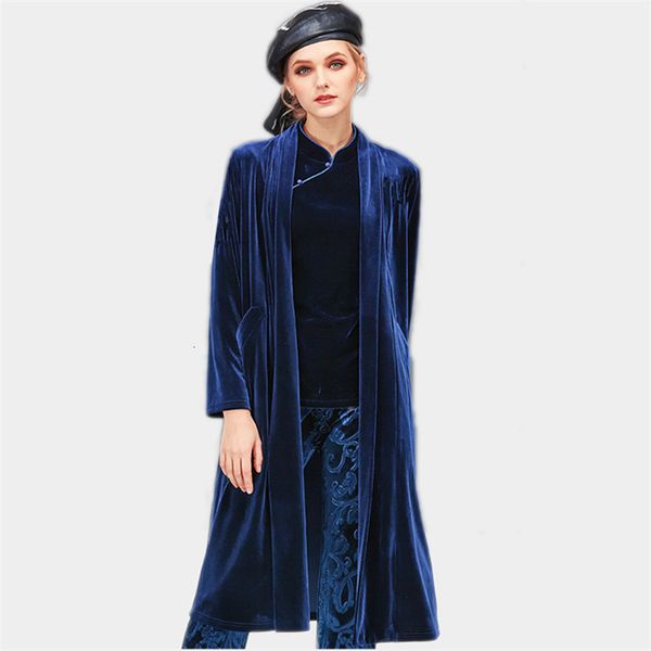 women's leather faux autumn winter coat women casual solid velour jackets elegant long velvet abrigos mujer invierno 230331, Black
women's leather faux autumn winter coat women casual solid velour jackets elegant long velvet abrigos mujer invierno 230331, Black