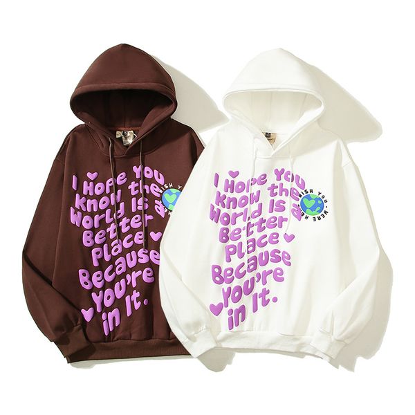 23fw sweatshirts hoodies men women purple letter puff print pullover hoode hip hop beige brown pullovers, Black;brown
23fw sweatshirts hoodies men women purple letter puff print pullover hoode hip hop beige brown pullovers, Black;brown