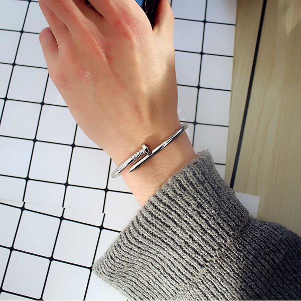 designer bracelet carti bangle jewelry street men korean trend women titanium steel stainless open lovers, Black
designer bracelet carti bangle jewelry street men korean trend women titanium steel stainless open lovers, Black