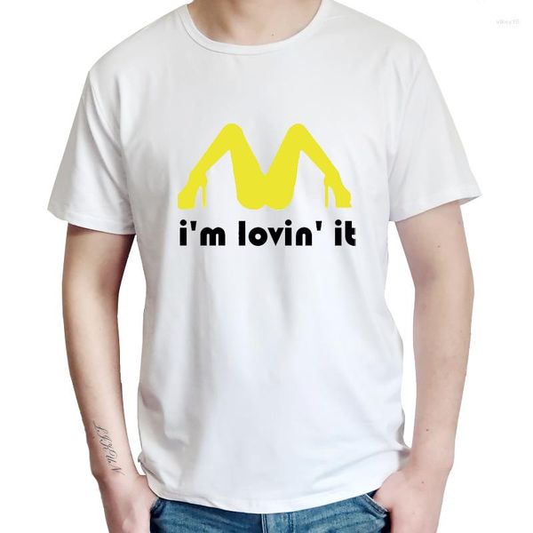 men's t shs tricolor i'm loving it inapropriate offensive sh men funny humor joke rude summer casual short sleeve t-sh, White;black
men's t shs tricolor i'm loving it inapropriate offensive sh men funny humor joke rude summer casual short sleeve t-sh, White;black