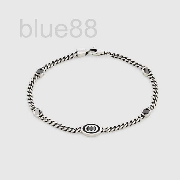 pendant necklaces designer fashion 925 sterling silver black enamel double interlocking classic fashion bracelet for men and women isqp
pendant necklaces designer fashion 925 sterling silver black enamel double interlocking classic fashion bracelet for men and women isqp