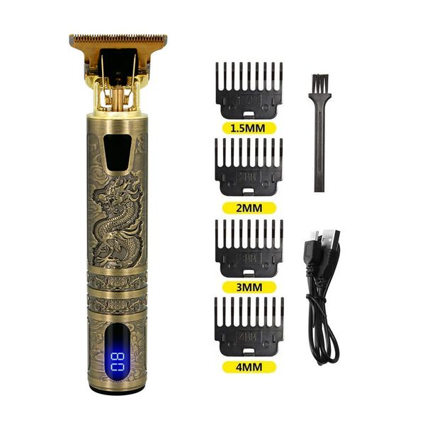 lcd display men's hair clipper beard trimmer rechargeable hair cutting machine barber shaver electric razor for men's style tool b
lcd display men's hair clipper beard trimmer rechargeable hair cutting machine barber shaver electric razor for men's style tool b