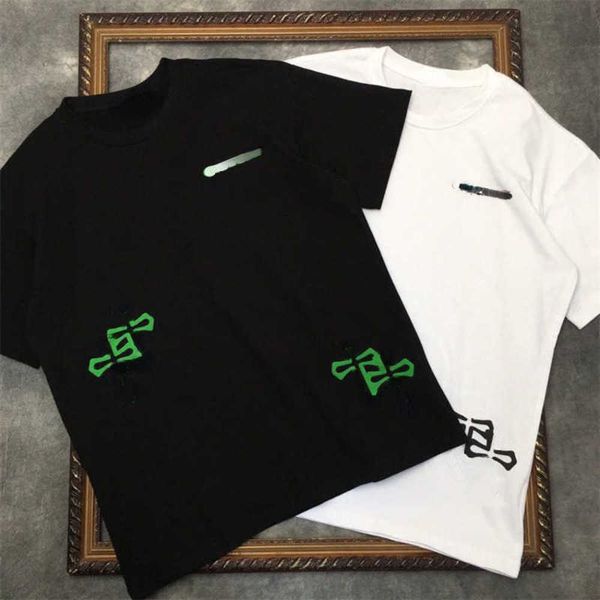 men's t-shirts mens sweatshirt designer t shirt ch summer short sleeved t-shirt brand luxury round neck trend ins cross print casual me, White;black
men's t-shirts mens sweatshirt designer t shirt ch summer short sleeved t-shirt brand luxury round neck trend ins cross print casual me, White;black