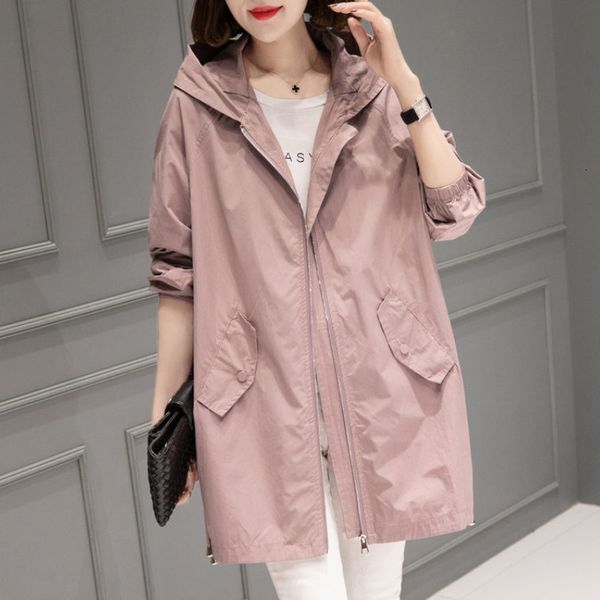 women's trench coats 2023 spring and autumn midlength korean version loose coat fashion allmatch thin windbreaker streetwear 230331, Tan;black
women's trench coats 2023 spring and autumn midlength korean version loose coat fashion allmatch thin windbreaker streetwear 230331, Tan;black