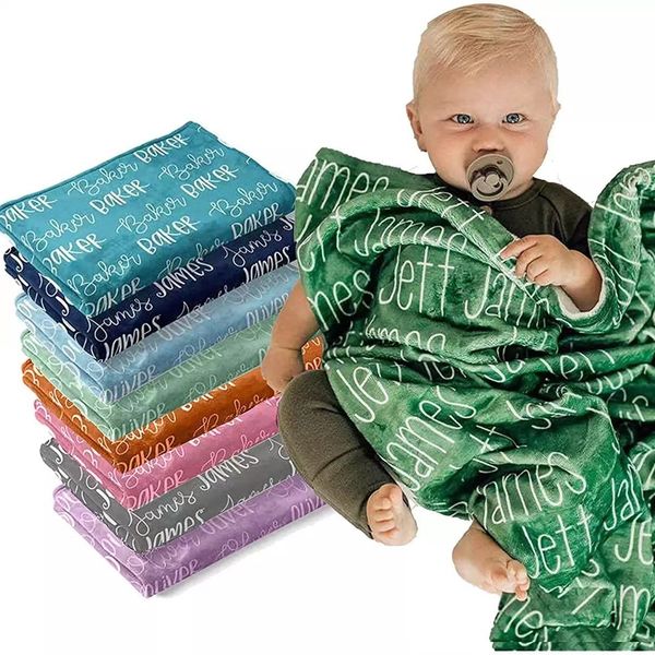 blankets swaddling personalized color baby name swaddle flannel fleece customized child gift boys girls mother pet 230331
blankets swaddling personalized color baby name swaddle flannel fleece customized child gift boys girls mother pet 230331