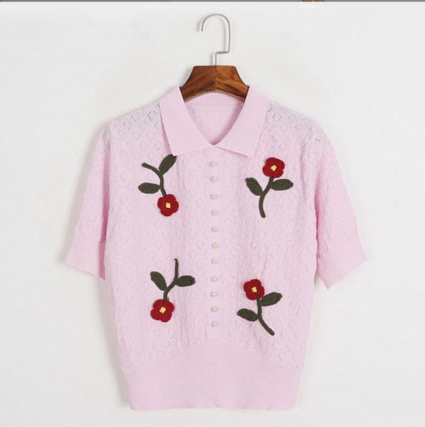 323 l 2023 autumn sweaters women's pullover white pink green sweater lapel neck short sleeve brand same style women's dl68, White;black
323 l 2023 autumn sweaters women's pullover white pink green sweater lapel neck short sleeve brand same style women's dl68, White;black