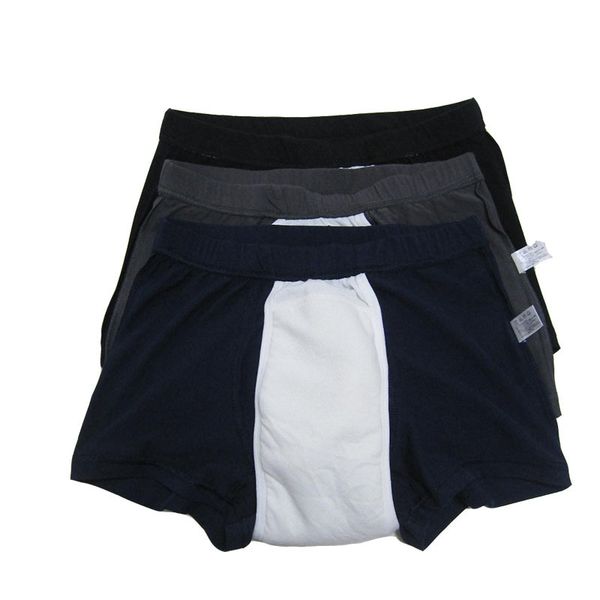 underpants 3 packs of men's incontinence underwear pure cotton regular absorbent reusable washable urine incontinence underwear 230331, Black;white
underpants 3 packs of men's incontinence underwear pure cotton regular absorbent reusable washable urine incontinence underwear 230331, Black;white