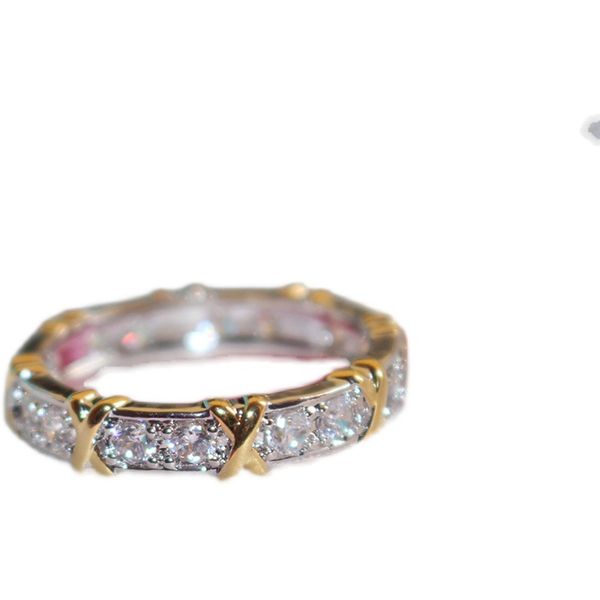 wedding rings wholesale professional eternity diamonique cz simulated diamond 10kt white&yellow gold filled wedding band cross ring size 5-1, Slivery;golden
wedding rings wholesale professional eternity diamonique cz simulated diamond 10kt white&yellow gold filled wedding band cross ring size 5-1, Slivery;golden