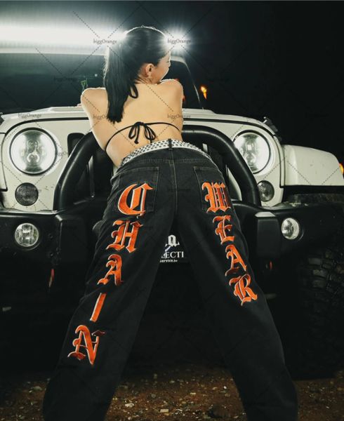 women's jeans retro letter printing y2k street hiphop highwaisted jean punk harajuku casual pants allmatch wideleg men 230331, Blue
women's jeans retro letter printing y2k street hiphop highwaisted jean punk harajuku casual pants allmatch wideleg men 230331, Blue