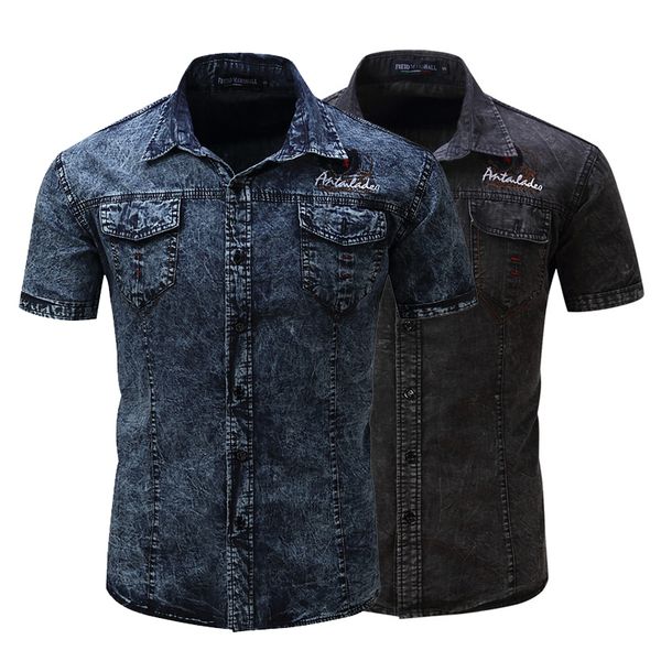 men's casual shirts men's elastic cotton denim shirt men's short sleeve goods shirt men's casual shirt street clothing b, White;black
men's casual shirts men's elastic cotton denim shirt men's short sleeve goods shirt men's casual shirt street clothing b, White;black