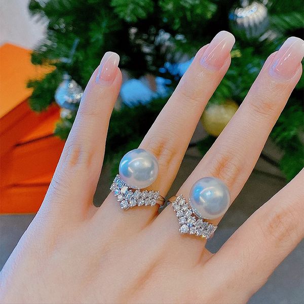 fine finger ring pearl zircon 925 sterling silver engagement wedding band rings for women bridal birthday party jewelry gift, Slivery;golden
fine finger ring pearl zircon 925 sterling silver engagement wedding band rings for women bridal birthday party jewelry gift, Slivery;golden