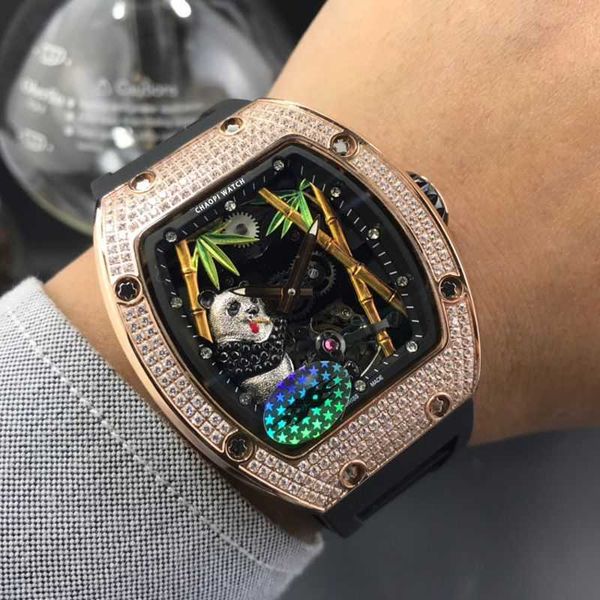 watch milles 2020 new man sky star wine bucket watch men's fashion casual diamonds hollow out large dial fully automatic mechanical ayw, Slivery;black
watch milles 2020 new man sky star wine bucket watch men's fashion casual diamonds hollow out large dial fully automatic mechanical ayw, Slivery;black