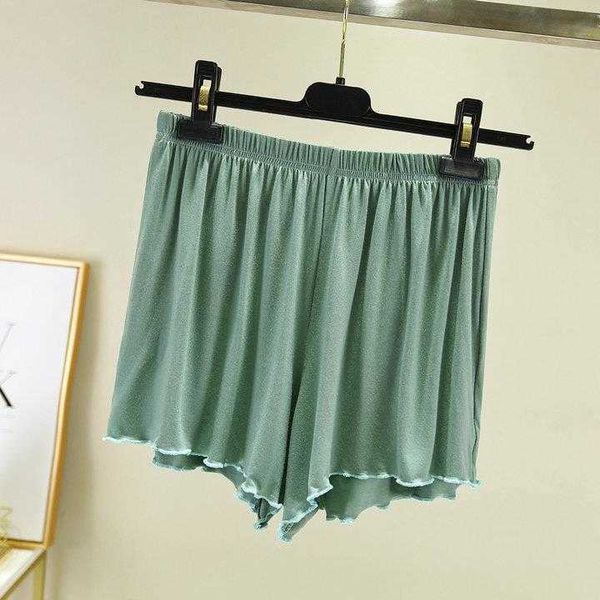 korean style modal womens summer home casual shorts lotus leaf flying edge loose, White;black
korean style modal womens summer home casual shorts lotus leaf flying edge loose, White;black