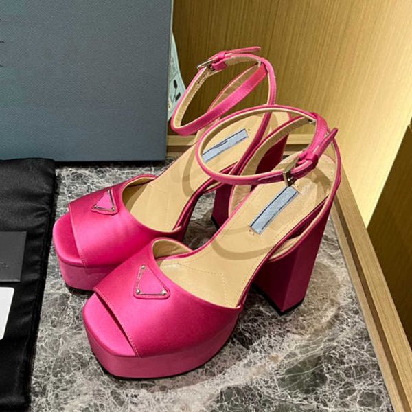 sandals designer spring 2023 new high heel fish mouth shoes round toe triangle slotted open silk satin thick sole women's binc, Black
sandals designer spring 2023 new high heel fish mouth shoes round toe triangle slotted open silk satin thick sole women's binc, Black