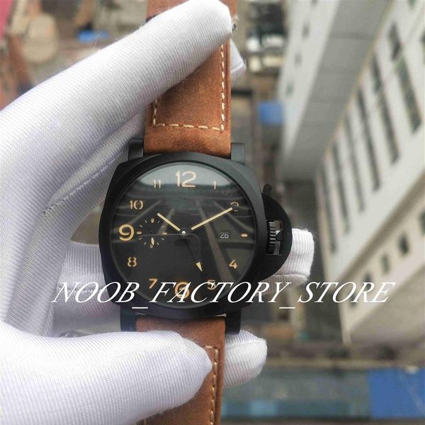 super factory s watch of me 1950 classic real po 44mm black face brown strap 441 automatic movement fashion luminous wristw238t, Slivery;brown
super factory s watch of me 1950 classic real po 44mm black face brown strap 441 automatic movement fashion luminous wristw238t, Slivery;brown