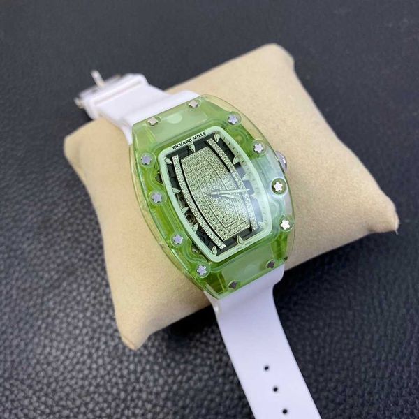 luxury mechanical watch richar mills rm07-02 fully automatic mechanical movement sapphire mirror rubber watchband pc3p, Slivery;brown
luxury mechanical watch richar mills rm07-02 fully automatic mechanical movement sapphire mirror rubber watchband pc3p, Slivery;brown