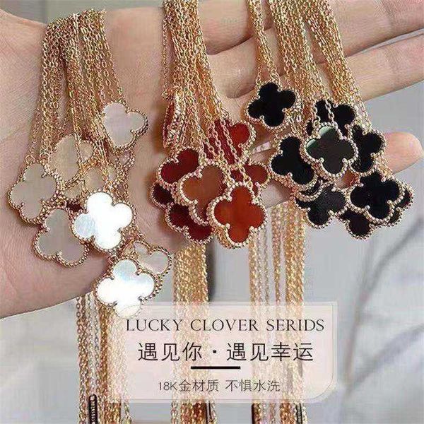 van clover necklace four leaf clover pendant chain 18k necklace four leaves happiness grass gold female clavicle chain sided luxury gift, Silver
van clover necklace four leaf clover pendant chain 18k necklace four leaves happiness grass gold female clavicle chain sided luxury gift, Silver