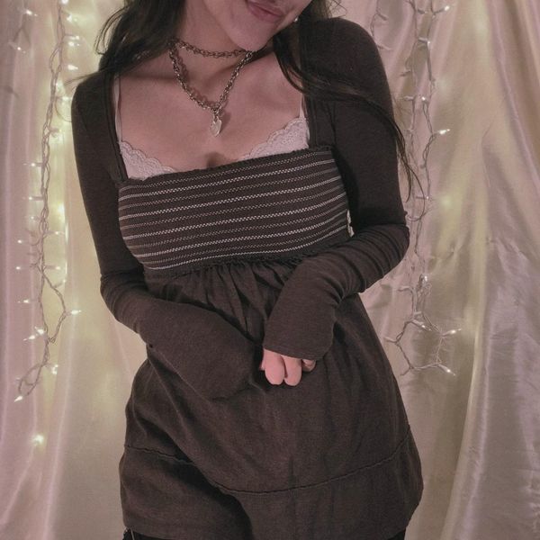 women s t shirt dour y chic vintage y2k striped square collar knitted t shirts 2000 autumn spring tees retro grunge clothes 230330, White
women s t shirt dour y chic vintage y2k striped square collar knitted t shirts 2000 autumn spring tees retro grunge clothes 230330, White
