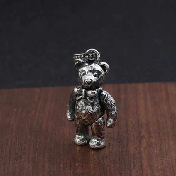 bear pendant necklaces 925 sterling silver necklace antique vintage gothic punk hiphop fashion timeless vintage fine jewelry 50 55 60 65 cm
bear pendant necklaces 925 sterling silver necklace antique vintage gothic punk hiphop fashion timeless vintage fine jewelry 50 55 60 65 cm