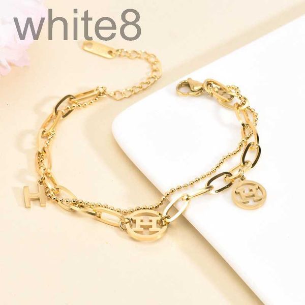 chain designer circle cut out letter h double layer thick bracelet premium feel 5n7f, Black
chain designer circle cut out letter h double layer thick bracelet premium feel 5n7f, Black