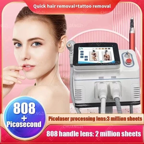 laser machine 2in1 laser tattoo removal epilator 808 diode laser hair removal 3 wavelength 755nm 808nm 1064nm pico permanent, Black
laser machine 2in1 laser tattoo removal epilator 808 diode laser hair removal 3 wavelength 755nm 808nm 1064nm pico permanent, Black