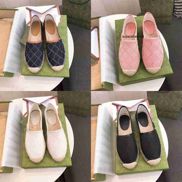 2022 women luxurys casual shoes espadrilles summer designers ladies flat beach half slippers fashion woman loafers fisherman canvas shoes wi, Black
2022 women luxurys casual shoes espadrilles summer designers ladies flat beach half slippers fashion woman loafers fisherman canvas shoes wi, Black