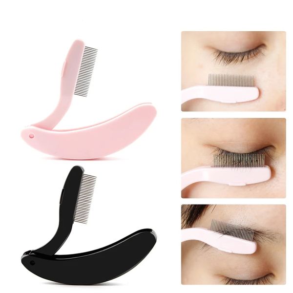 foldable brow comb ultra-fine steel needle eyebrow eyelashes eye brow extension brush metal comb cosmetic makeup tools pink black
foldable brow comb ultra-fine steel needle eyebrow eyelashes eye brow extension brush metal comb cosmetic makeup tools pink black