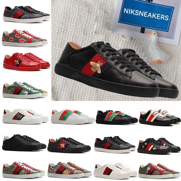2023 designer ace bee snake casual shoes sneakers low womens shoes sports trainers tiger embroidered white fuchsia red stripes walking men w, Black
2023 designer ace bee snake casual shoes sneakers low womens shoes sports trainers tiger embroidered white fuchsia red stripes walking men w, Black