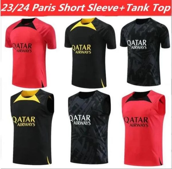 23/24 psgs sportswear sets 23/24 mbappe neymar jr sportswear men's training shirt short sleeve tank soccer shirt uniform chandal sweats, Black
23/24 psgs sportswear sets 23/24 mbappe neymar jr sportswear men's training shirt short sleeve tank soccer shirt uniform chandal sweats, Black