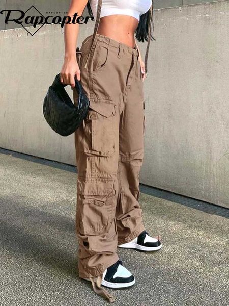 rapcopter ruched big pockets cargo jeans retro sporty low waisted trousers light brown fashion streetwear denim joggers women, Black;white
rapcopter ruched big pockets cargo jeans retro sporty low waisted trousers light brown fashion streetwear denim joggers women, Black;white
