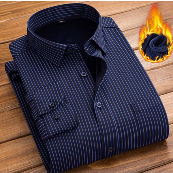 men's casual shirts winter men's fashion stripe long sleeve shirt men's thick shirt slim fit smart casual men's full siz, White;black
men's casual shirts winter men's fashion stripe long sleeve shirt men's thick shirt slim fit smart casual men's full siz, White;black