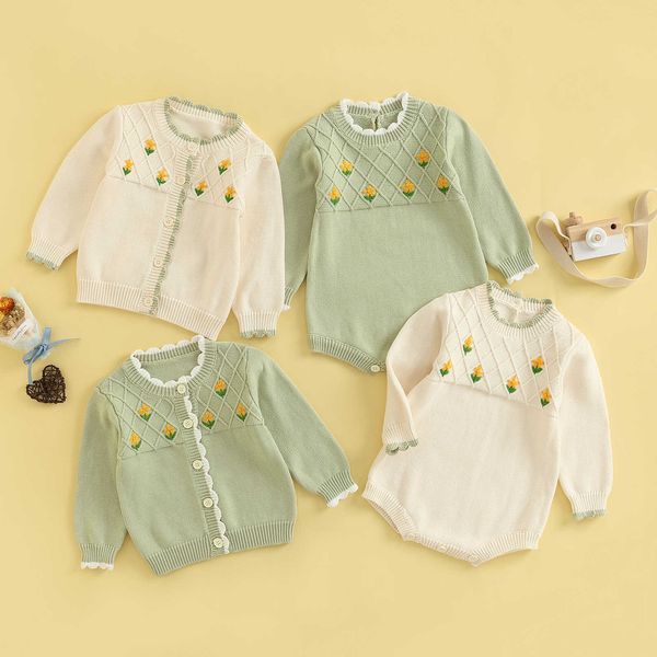 citgeett autumn infant baby girls winter outfit flower patterns long sleeve single-breasted cardigan/ bodysuit fall clothes p230331, White
citgeett autumn infant baby girls winter outfit flower patterns long sleeve single-breasted cardigan/ bodysuit fall clothes p230331, White