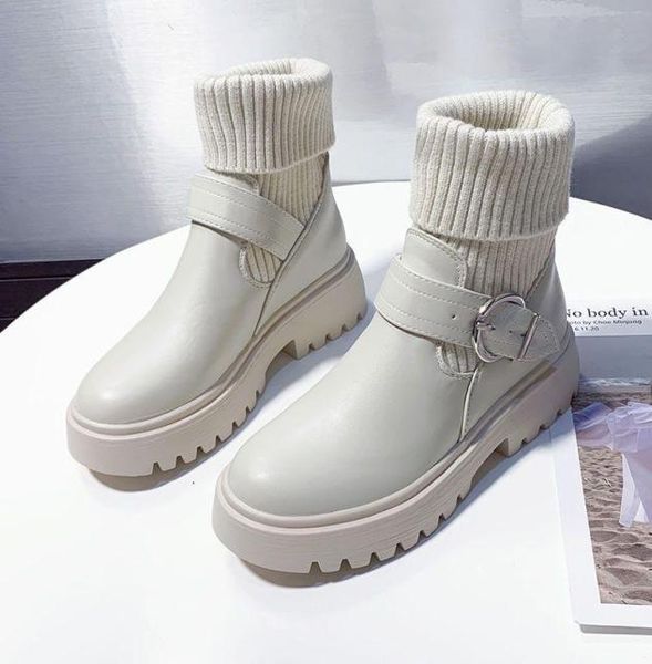 2021 new women leather autumn boots block heel black style platform shoes female footwear 820741
2021 new women leather autumn boots block heel black style platform shoes female footwear 820741