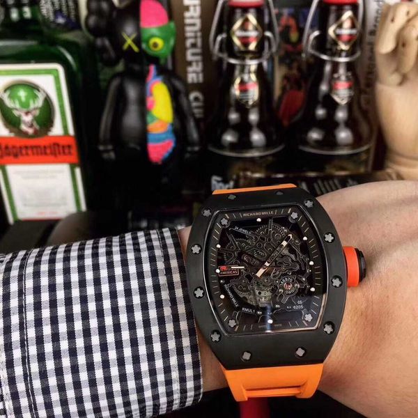 luxury richarmilles luxury mechanical watch richar mills rm035 swiss automatic movement sapphire mirror imported rubber watchband rjxd, Slivery;black
luxury richarmilles luxury mechanical watch richar mills rm035 swiss automatic movement sapphire mirror imported rubber watchband rjxd, Slivery;black