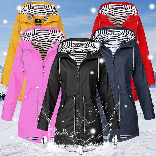women's leather faux women jacket coat windproof waterproof transition hooded outdoor hiking clothes outerwear lightweight raincoat 230, Black
women's leather faux women jacket coat windproof waterproof transition hooded outdoor hiking clothes outerwear lightweight raincoat 230, Black