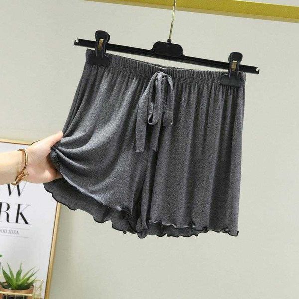 modal flying drawstring shorts summer anti exposure short pants high waist, White;black
modal flying drawstring shorts summer anti exposure short pants high waist, White;black