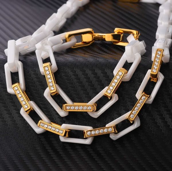 designer bangle jewelry designer new versatile design stainless steel splay buckle personalized ceramic donkey family bamboo chain square sp, Black
designer bangle jewelry designer new versatile design stainless steel splay buckle personalized ceramic donkey family bamboo chain square sp, Black