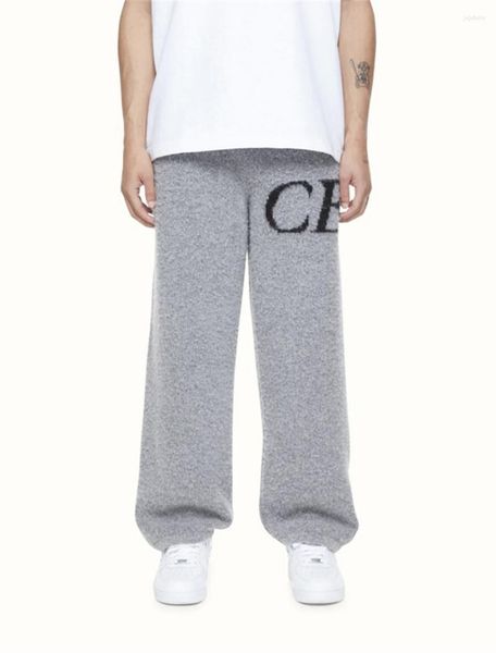 men's pants men women sweatpants vintage knit jacquard elastic waist loose joggers cole woolen trousers, Black
men's pants men women sweatpants vintage knit jacquard elastic waist loose joggers cole woolen trousers, Black