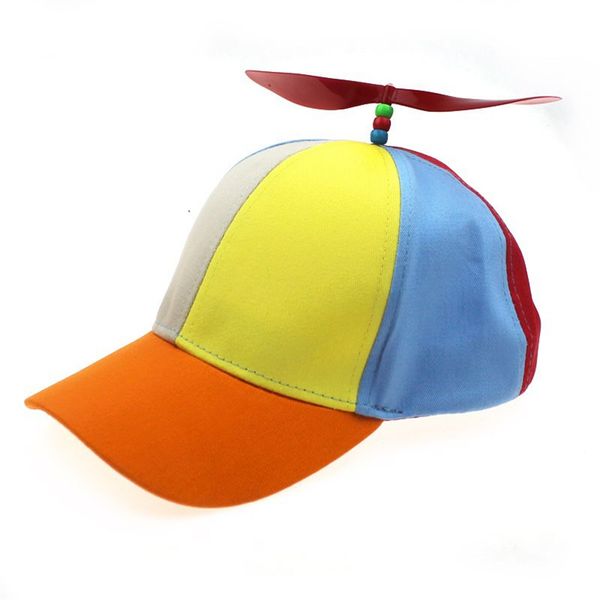 detachable propeller hat baseball cap rainbow hat brightly rainbow color blue brim t48, Blue;gray
detachable propeller hat baseball cap rainbow hat brightly rainbow color blue brim t48, Blue;gray