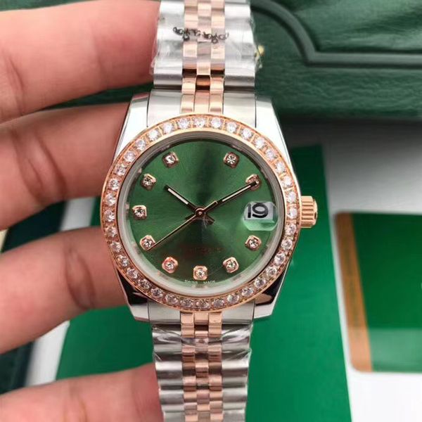 ladies watch automatic mechanical watches 36mm 31mm 28mm sapphire glass stainless steel diamond wristwatch waterproof design montre de luxe, Slivery;golden
ladies watch automatic mechanical watches 36mm 31mm 28mm sapphire glass stainless steel diamond wristwatch waterproof design montre de luxe, Slivery;golden