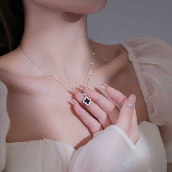 van clover necklace four leaf clover pendant chain colourless sterling silver necklace women's light luxury small design necklace new n
van clover necklace four leaf clover pendant chain colourless sterling silver necklace women's light luxury small design necklace new n
