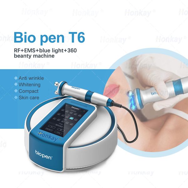 rf equipment electric ems massage radio frequency micro current bio pen 360 rotating rf with blue led skin tightening acne therapy biopen t6
rf equipment electric ems massage radio frequency micro current bio pen 360 rotating rf with blue led skin tightening acne therapy biopen t6