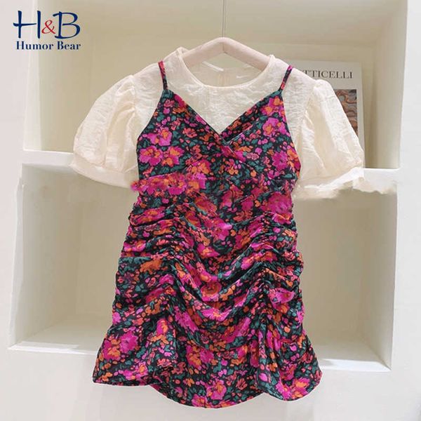 humor bear girls clothes set 2021summer new fashion short sleeve ith sling floral dress 2pcs toddler kids clothes p230331, White
humor bear girls clothes set 2021summer new fashion short sleeve ith sling floral dress 2pcs toddler kids clothes p230331, White