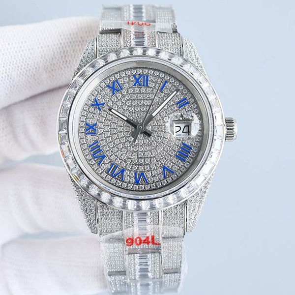 automatic mechanical watches 41mm with diamond-studded steel diamond-studded steel bracelet sapphire women business waterproof wristwatches, Slivery;brown
automatic mechanical watches 41mm with diamond-studded steel diamond-studded steel bracelet sapphire women business waterproof wristwatches, Slivery;brown